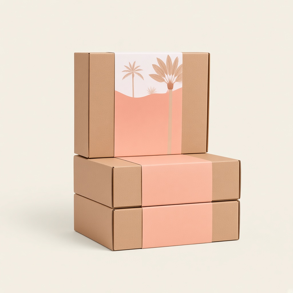 Postal Box with Colour Print